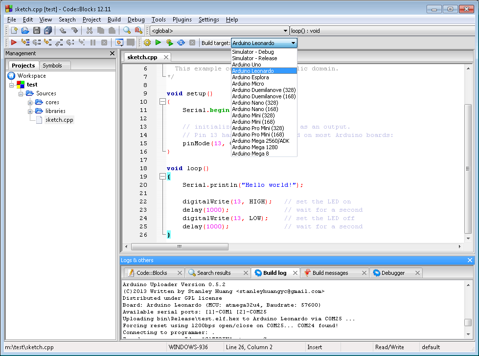 arduino code blocks